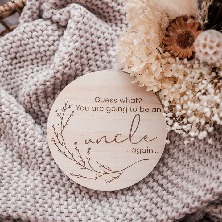 Single Announcement Disc - UNCLE