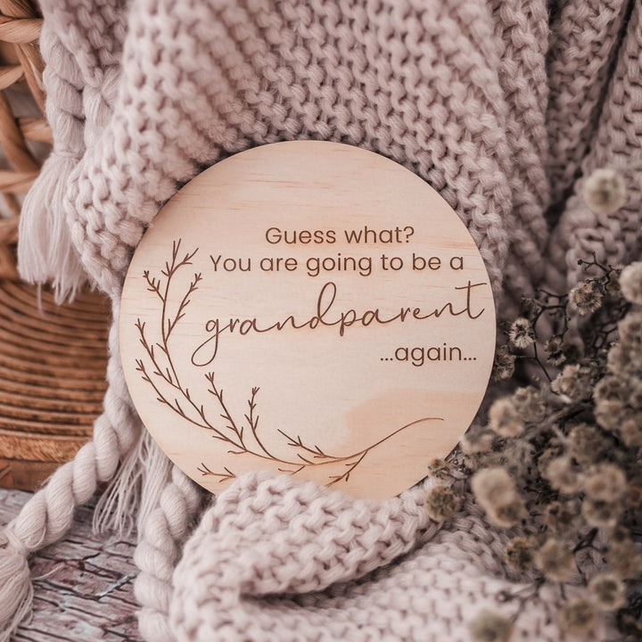 Single Announcement Disc - Grandparent