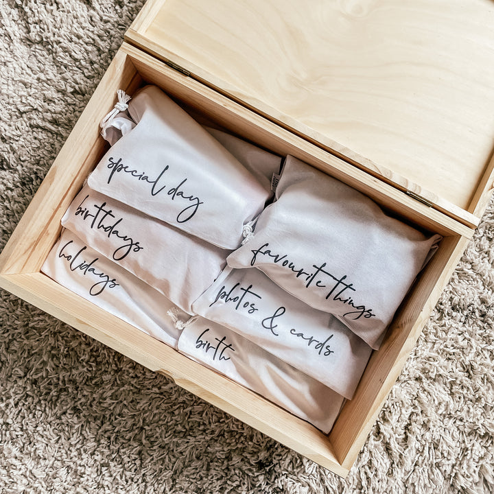 Keepsake Box Organisers