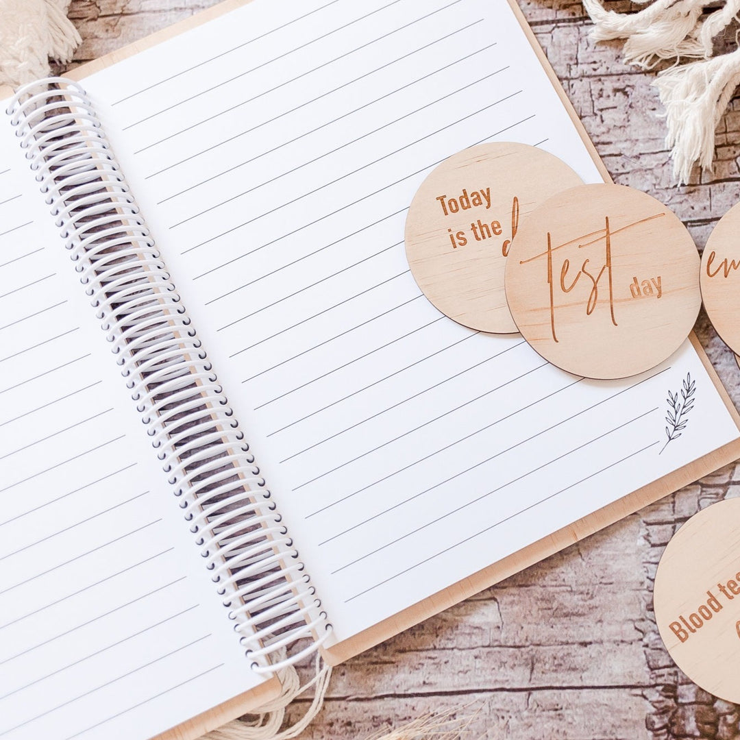 Wooden Journal (customise cover with any wording)