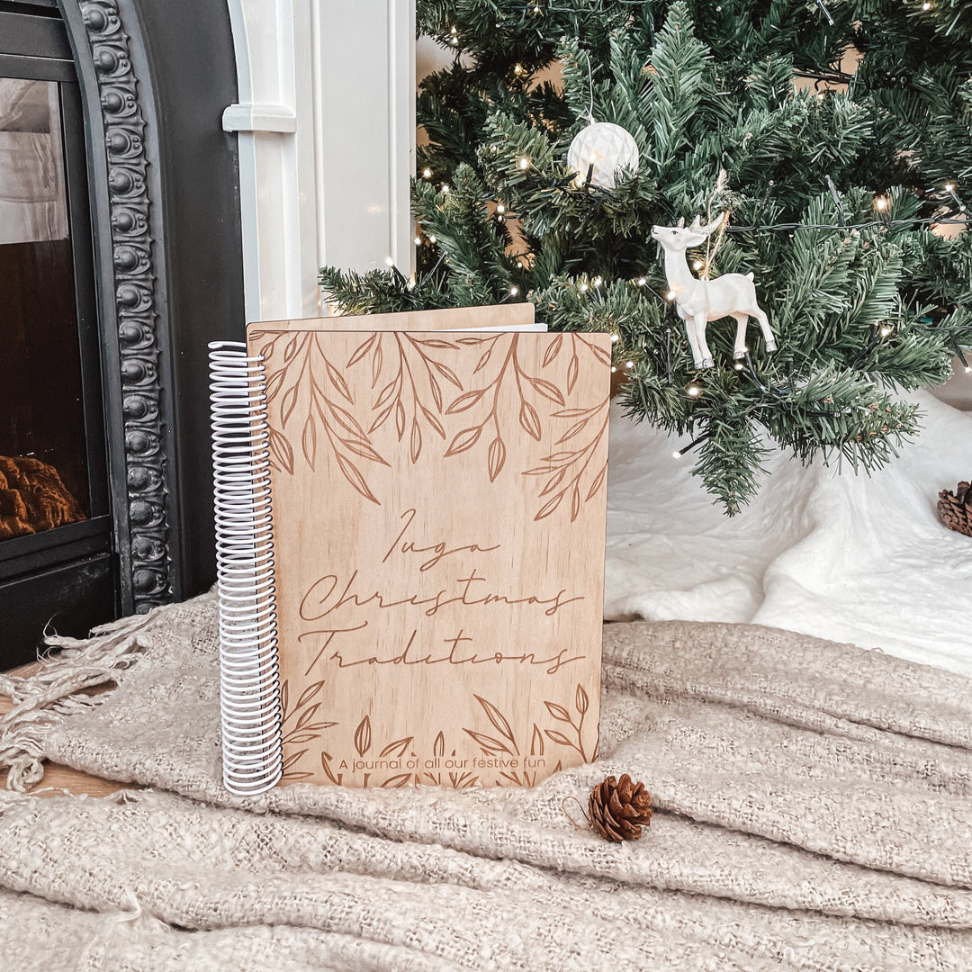Wooden Journal (customise cover with any wording)
