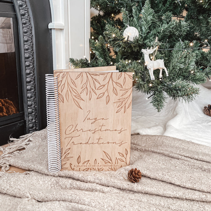 Wooden Journal (customise cover with any wording)