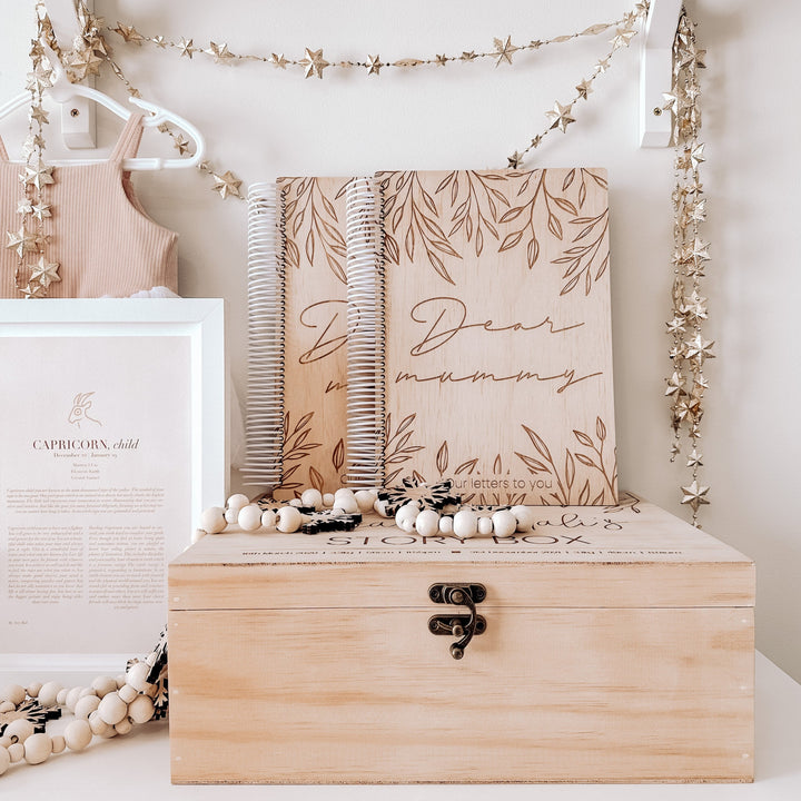 Wooden Journal (customise cover with any wording)