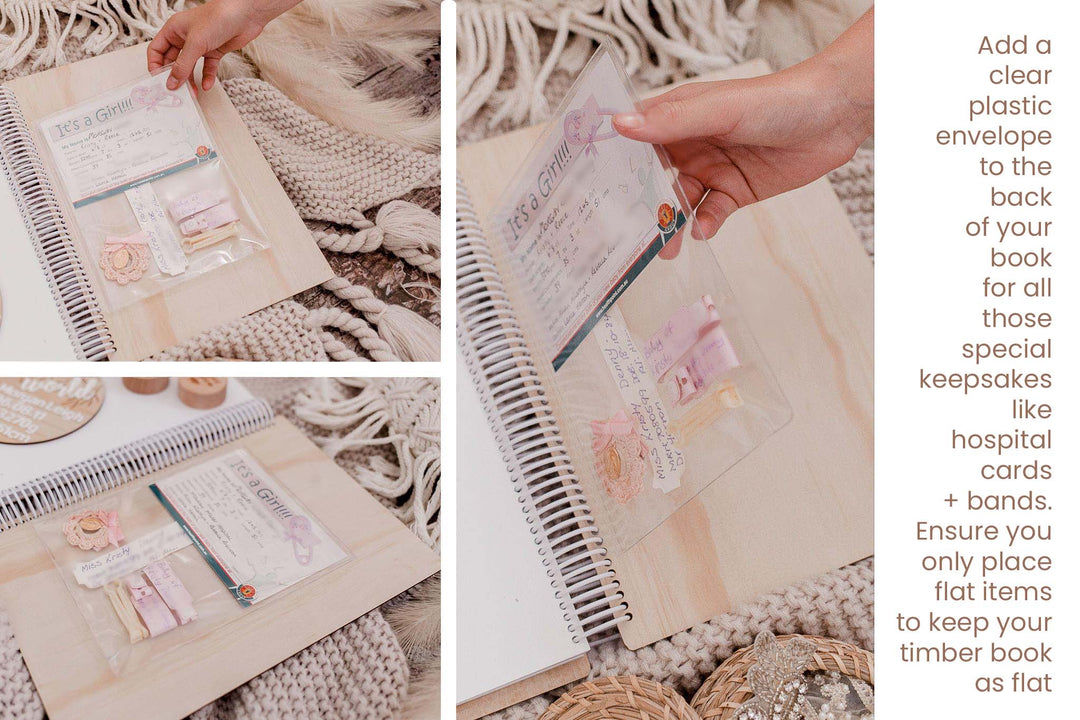 Wooden Journal (customise cover with any wording)