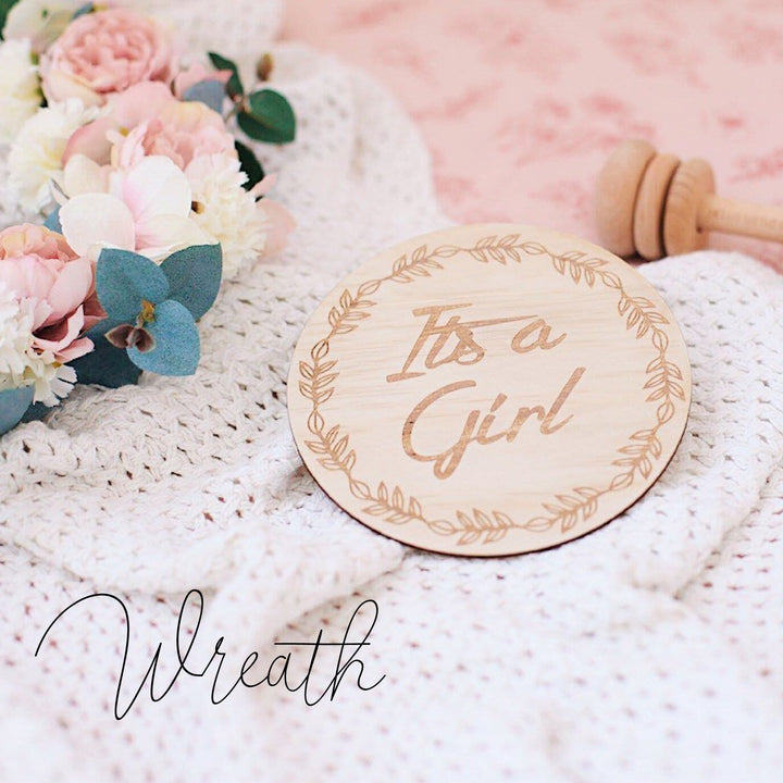 Single Announcement Disc - ITS A GIRL