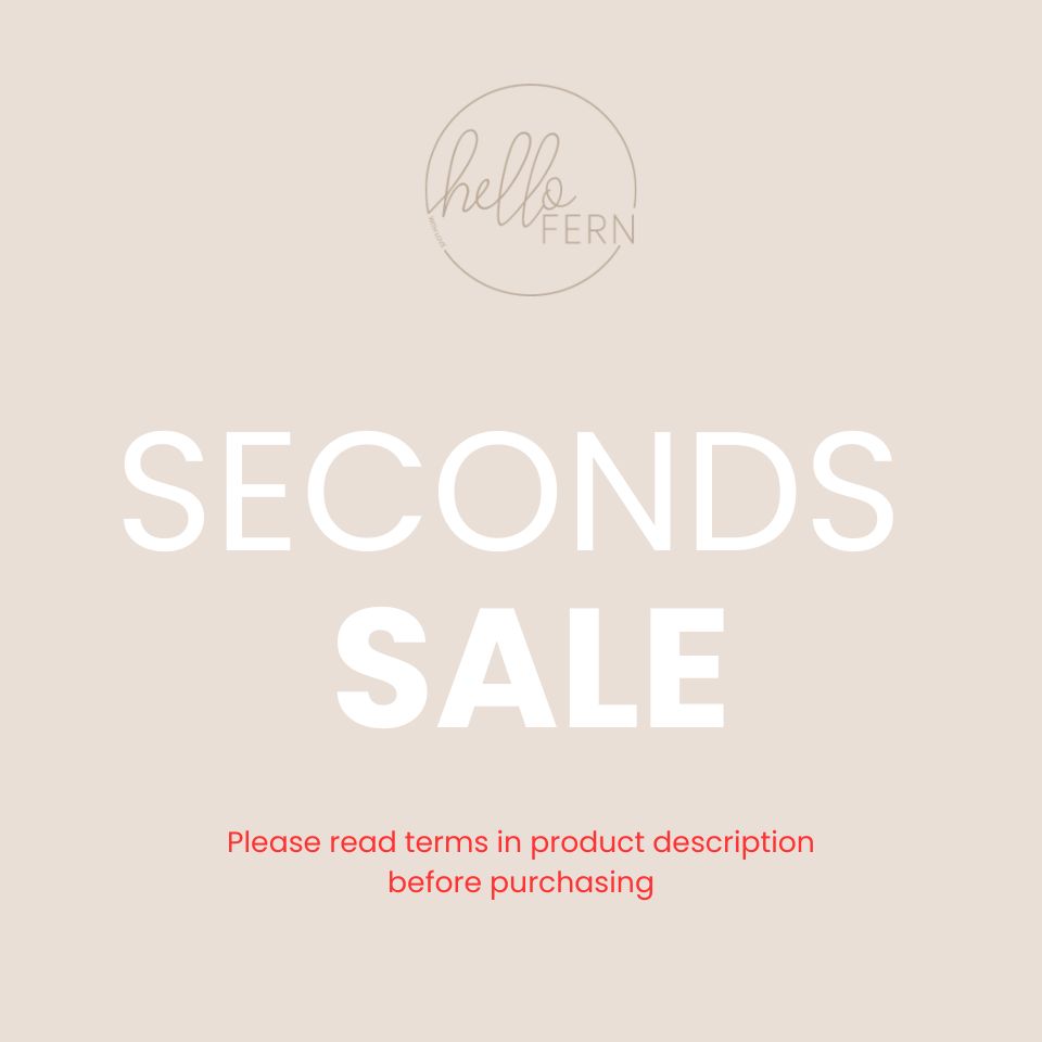 SECONDS SALE