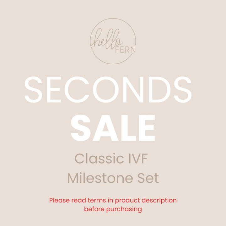 IVF Wooden Milestone Disc Set - Classic