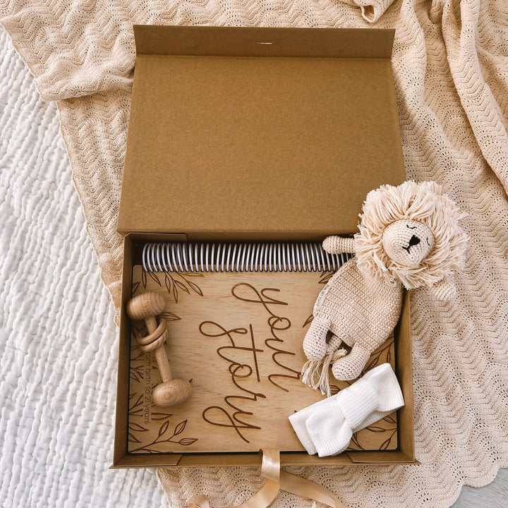 Keepsake Box - "YOUR STORY" - fits our wooden baby book
