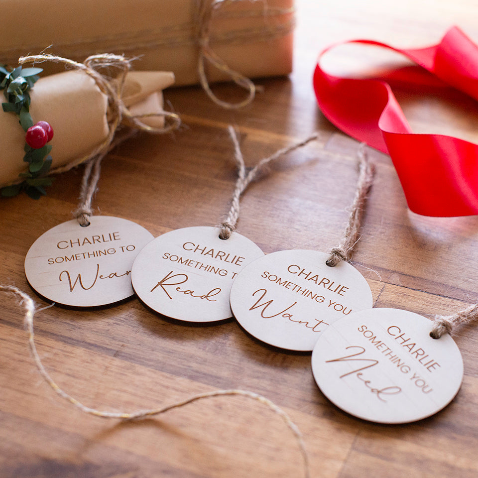 "Your Story" Wooden Baby Memory Book (customised with name)