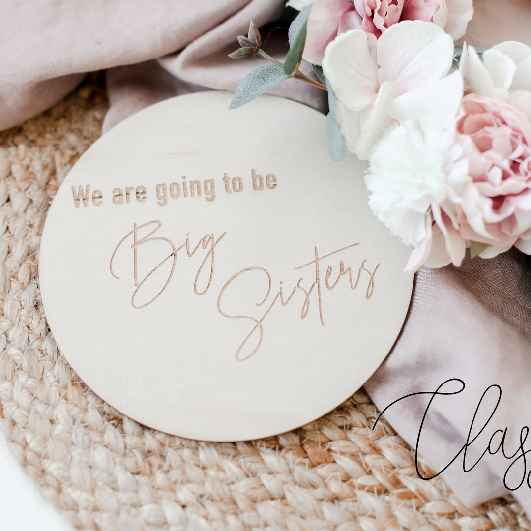 Single Announcement Disc - WE ARE GOING TO BE BIG SISTERS